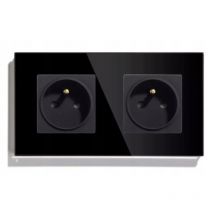 DOUBLE VERRE 157mm - NOIR