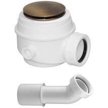Bonde De Douche Laiton Antique Pop-Up