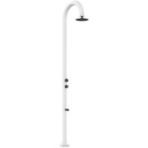 Sined - Douche Blanche Temporisée Avec Lavepieds Cm 233x17x17 Luna Timer p Bianca