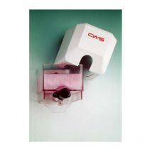 Douche CWS et Seifenspender 402000 blanc, convient au gel douche ou à la crème savonneuse