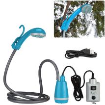 Douche de Camping Portable, pompe de douche de Camping en plein air, pomme de douche Rechargeable pour Camping randonnée