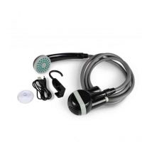 Kampa - Douche électrique Power Shower - Batterie rechargeable - Tuyau 1,80 m - Noir