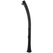 Starmatrix - Douche Solaire Noire Eau Chaude Provenan Cm 20x21x226 Mpc Docciasolare Rio Nero Blackmatt