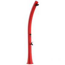 Starmatrix - Douche Rouge Eau Chaude Du Soleil Cm 20x21x226 Mpc Docciasolare Rio Rosso Blackmatt