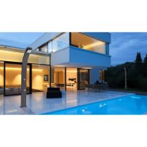 Arkema Design - douche solaire aluminium spring anthracite