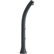 Douche solaire Happy XL – Polyéthylène HD – H420 mm – Anthracite – Capacité bac de ramassage, Matières, Type d'installation