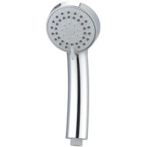 Pommeau de douche Disflex – 3 jets – Chromé – ABS – 80 mm – Longueur 228 mm
