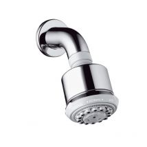 Hansgrohe - Clubmaster - Douche de tête avec bras de douche 3jet, EcoSmart, chrome 26606000