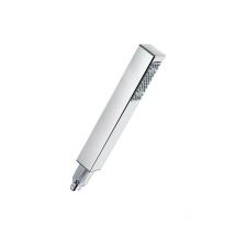 Douchette baton Cubo 1 jet, chromee carée