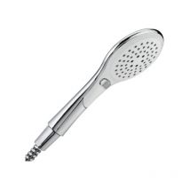 Douchette Inouie abs chromé, 3 jets, diamètre 100 mm, 8 l/min