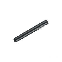 Cristina Ondyna - Douchette monojet laiton stylo ronde - Chromé noir brossé