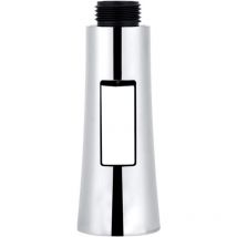 Douchette Robinet Cuisine 2 Jets Tête de Robinet de Rechange Douchette pour Robinet Remplacement Douchette pour Mitigeur Cuisine, placage, G1/2'/61003
