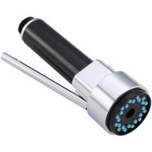 Douchette Robinet Cuisine Laiton Douchette Evier Cuisine Rétractable Mitigeur Douchette Remplacement pour Robinet Douchette Extensible, Chromé, G1/2',