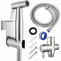 Rosemary - Pulvérisateur de Bidet à Main Douchette wc Kit Complet, Douchette Toilette pour Couches en Tissu de Salle de Bain, Pomme de Douche