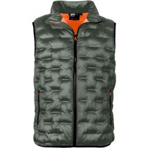 Doudoune de ville sans manche Igloo - Kaki/Orange - T.S - BOSSEUR - 12275-007