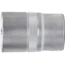 Douille 1/2'', 6 pans, Cote s/plats : 19 mm, Long. 40,0 mm