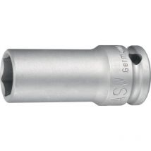 Jeu d'emb.de clé à douille forte démult. 740 l 3/4 po. 6 pans ouv. de clé 27 mm l. 95 mm