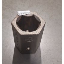 Rabaud - douille a souder femelle hex. 80MM 931A06