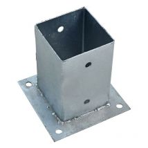 Estexo - Manchon à visser Manchon de poteau Support de poteau Manchon de terre 101x150 mm