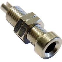 Douille non isolée bu 4000 ø de la broche: 4 mm Schnepp bu 4000 argent 1 pc(s) D22422