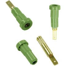 Douille banane ø de la broche: 2 mm Stäubli EB2 23.1011-25 vert 1 pc(s) D29386