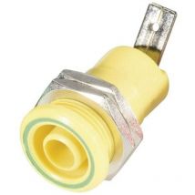 Douille banane de sécurité ø de la broche: 4 mm Schnepp bu 4600 ge jaune 1 pc(s) D29838