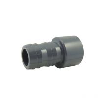 Douille cannelée en pvc à coller ø a: 20mm ø b: - ø c : 18mm