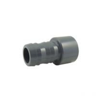Douille pvc pression cannelée 25 mm, à coller mâle 25 mm