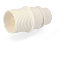 Douille e-14 demi filetée blanche solera 6584ctb