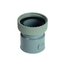 Nicoll - Douille écrou prisonnier pvc - 40 mm - Filetage : 33 x 42 mm