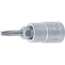 Douille À Embouts Extracteurs De Vis 6,3mm (1/4'') Pour Profil T (Pour Torx) Défectueux T10 Bgs 7098-T10