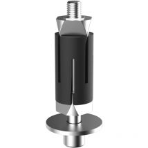 Douille expansible pour tube rond du Ø 27 à 30 oeil de 10 mm