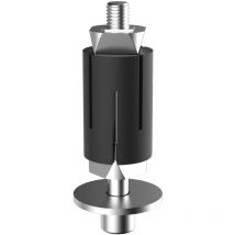 Douille expansible pour tube rond du Ø 31 à 35 oeil de 10 mm