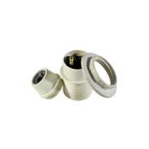 Douille blanche E14 + bague branchement automatique