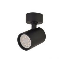 Larissa Lighting - Douille Gramada GU10 Noir Avec Anneau Avant