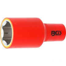Douille pour clé vde, six pans 12,5 mm (1/2'') 30 mm bgs 72080