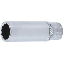 Douille pour clé, douze pans, profonde 6,3 mm (1/4'') 11 mm bgs 10711