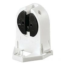 Douille traversante pour tube fluorescent t5 - g5 avec temoin d'arret