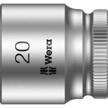 Douille 6 pans extérieurs 20 mm Longueur: 30 mm Wera 05003565001 Propulseur: 3/8' (10 mm) 1 pc(s) C98085