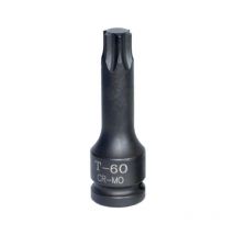 Douilles embouts 1/2 impact a chocs torx males de t20 a t70 - de : torx-t25-choc