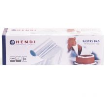 Hendi - Sachets jetables en aluminium, cornets de confiserie pour douilles et décorations, 100 pcs 80μm 557112