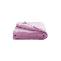 Couverture microdoux 75x100 cm Lilas - Doux Nid