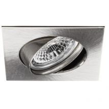 Downlight 604 GX5,3 12V 50W technischer Nickel satiniert Jiso 604D-12