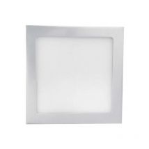 Ecolux - Downlight carré extrafin 12W - Tour Gris - Blanc du Jour 6000K