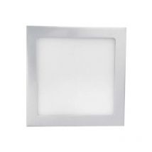 Downlight carré led 24W Gris - Blanc du Jour 6000K.
