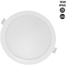 Downlight led da incasso a tenuta stagna - IP65 - 15W - Taglio ø - Bianco Neutro
