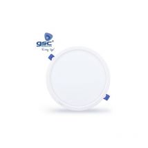 GSC - Downlight empotrable led redondo Ø200 30W - Blanco 6000K - Blanco
