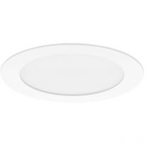 Downlight led encastrable rond pro Professional led (12W 6000K 1560lm) IP44 Ø17,5x4,1cm coloris blanc