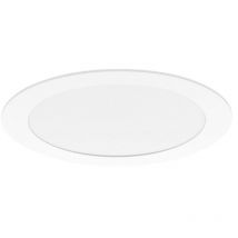 Downlight led encastrable rond pro Professional led (20W 6000K 1615lm) IP44 Ø22,6x4,1cm coloris blanc