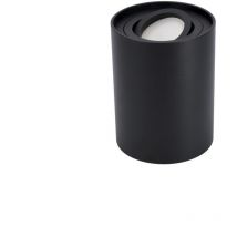 Downlight Encastrable ortal - Noir - GU10 - 50W Max - Ø96mm - IP20